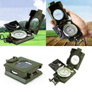 Professional Military Army Metal Sighting Clinometer Camping Compass Hiking C5V7