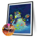 Santa Claus 5D DIY Full Round Drill Rhinestone Diamond Painting (B2425)