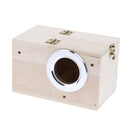 Parakeet Nest Box,Budgie Nesting House,Breeding Box for Parrot Mating Right Open