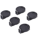 5PCS Black CR2025 CR2032 3V Button Coin Cell Battery Socket Holder C ro