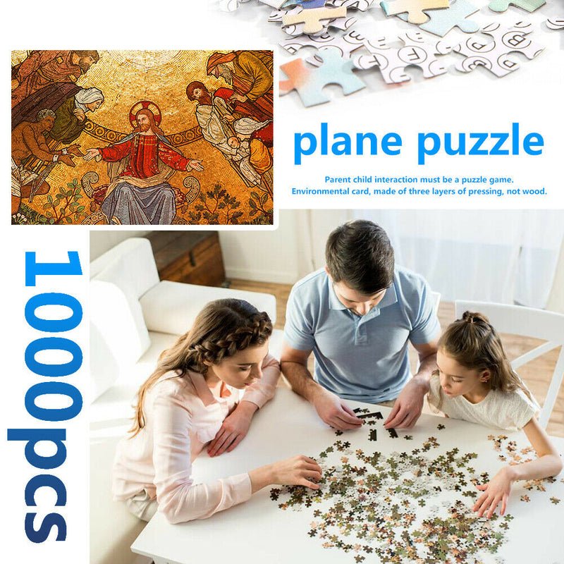 1000pcs Jigsaw Puzzle Art Oil Painting Paper Picture DIY Educational Toys