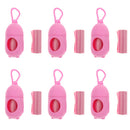 Easy Carry Travel Pet Waste Bag Plastic Dog Poop Bags With Dispenser Clip