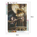 5D DIY Full Drill Diamond Painting Beauty Eagle Cross Stitch Embroidery Kit