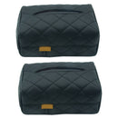 2x Multi-function PU Car Seatback Storage Organizer Tissue Box Holder B NGD