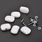 6Pcs Acrylic Guitar Tuning Pegs Buttons Machine Heads Knobs With Screws Kit