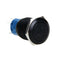 LED push button push button switch 12V 19 mm self-locking switch black H8W4