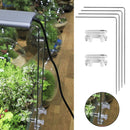 Lighting Holder Stainless Steel Screwdriver Fish Tank Aquarium Light Stand Kit