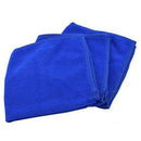 5Pcs BlueSoft Auto Car Micro Wash Cloth Cleaning Towels Hair Drying Duster SE