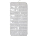72 Unit Pocket Double Sided Hanging Jewelry Organizer Storage Bag Case Holder