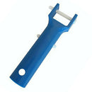 Swimming Pool Spa Vacuum Head Handle Replacement w/ V-Clip & Pin BLUE