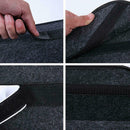 Trunk Organizer Felt Cloth Foldable Car SUV Storage Bag Cargo Box Portable Black