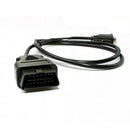 16 Pin Male OBD2 to DB9 9-pin Serial Port RS232 Adapter Cable Scanner Parts