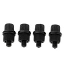4x Motorcycles Motorbike Scooter Nylon License Plate Fastening Bolts Screws