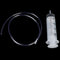 200ml Large Capacity Syringe Reusable Pump Oil Measuring with 1m Silicone Tub OZ