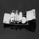 1pc Fashion Men Fashion Brand Belt Buckle Metal Automatic Ratchet Waistband