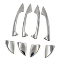 Lots 8 Chrome Door Handle Covers Trim For Mercedes Benz W166 W117 W246