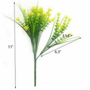 4pcs Flowers Plants Faux Plastic Shrub Bouquet Simulation Greenery Bushes I B1S8