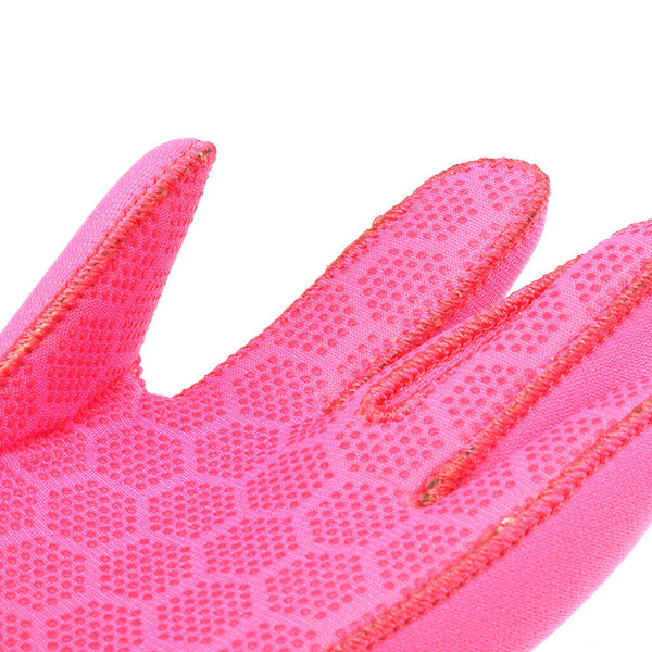 Children Kids 3mm Neoprene Scuba Diving Swimming Surf Wetsuit Gloves XL Pink