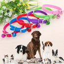 Pet Dog Puppy Cat Kitten Soft Adjustable Collar Strap Safety Buckle with Bells