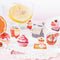 !46Pcs Cute Strawberry Dessert Diy Diary Craft Stickers Scrapbooking De JR