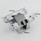 2 x Hidden Cross Hinge Invisible Concealed Hinges Folding Door Hinge D GRH