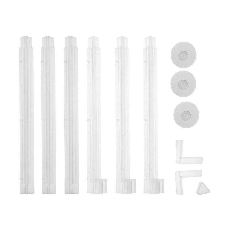 6pcs Air Stone Bubble Bars Aquariums Fish Tanks Hydroponic Oxygen Tube Hose