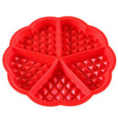 Baking Heart Shape Silicone Waffle Mold Cake Mould Non-stick Kitchen Bakeware Cy