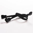 1pc 4 Pin PWM To Dual PWM Power Y-Splitter Adapter Cable for CPU PC Case Fa K1C8