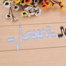 Love Cutting Dies Stencils Scrapbook Embossing DIY Craft Handmade Card Gift