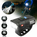 T6 LED Bicycle Bike Lights Headlight Waterproof MTB Front Lamp USB Rechargeable