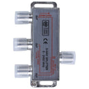 3 way F plug splitter 1 into 3 out satellite sky signal splitter U5K3