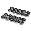 10pcs 608 ABEC-9 Skate Wheel Bearing Durable No Noise Scooter Replacement  OZ