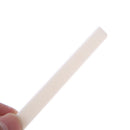 Pro Buffalo Bone Bridge Saddle & Nut Slotted Set For 6 String Acoustic Guitar AU