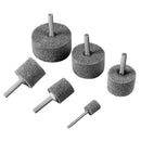 6pcs Non-woven Cylindrical Fiber Electric Grinding Heads Polishing Wheels