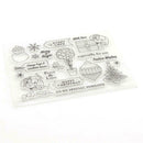 Christmas Silicone Clear Stamp for DIY Scrapbooking/Photo Album Cards Paper