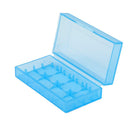 4pcs Dustproof Waterproof Battery Storage Box Holder for 18650/16340/CR123A