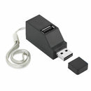 High Speed 3 Port USB 2.0 Multi HUB Splitter Expansion Desktop PC Laptop Ad