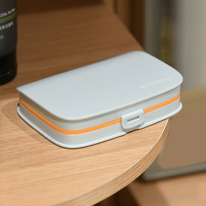 Multi-Function Storage Box Portable Pill Box Seal Travel Drug Storage Box D V8Y6