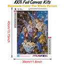5D DIY Full Drill Diamond Painting Religious Embroidery Mosaic Kit (B021)