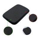 Center Console Cushion Mat Cover Protector PU Leather Pad Car Armrest Black R9B9