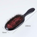 Beauty Massage Oval Comb Anti-static Boar Bristle Salon Hair Brush Combs