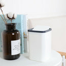 Waste Bin Small Trash Can Mini Desktop Ashcan Tabletop Trashbox For Desk Ca J9D2