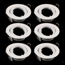 6-Pack MR16 / GU10 Ceiling Downlight LED Replacement Light Holder Bracket