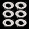6-Pack MR16 / GU10 Ceiling Downlight LED Replacement Light Holder Bracket