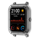 Half Pack TPU Case Cover Shell for Amazfit GTS Smartwatch (Clear White) A