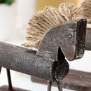 Wood Crafts Horse Design Decoration Ornaments Creative Gifts