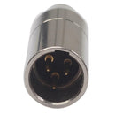 1pcs/2pcs/5pcs Mini 3 Pin XLR Male Connector Audio Plug Adapter for Microphone