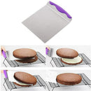 Kitchen Cake Shovel Stainless Steel Pizza Dough Scraper Cutter Cake Pie Tra S8P3