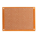5Pcs Brown 2.54mm Pitch PCB Prototype Veroboard Stripboard 50mmx70mm V9Q9