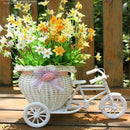 Cute Pography Basket ps Tricycle Bicycle Flower Basket Vase_Decoration